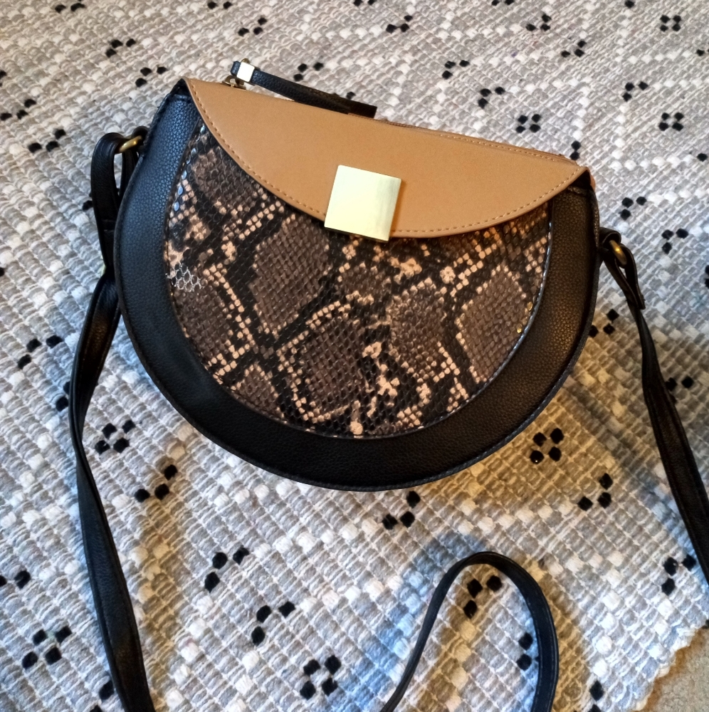 Semi Circle Crossbody Purse